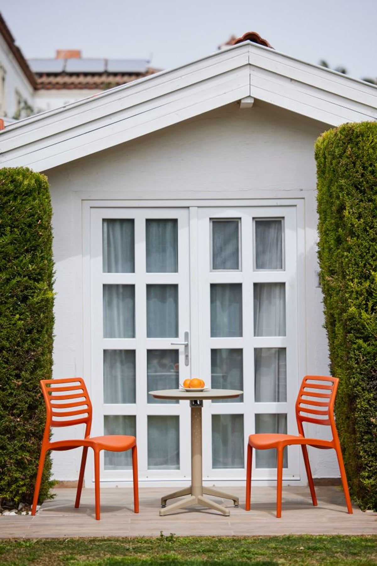 SILLA LOUISE NARANJA