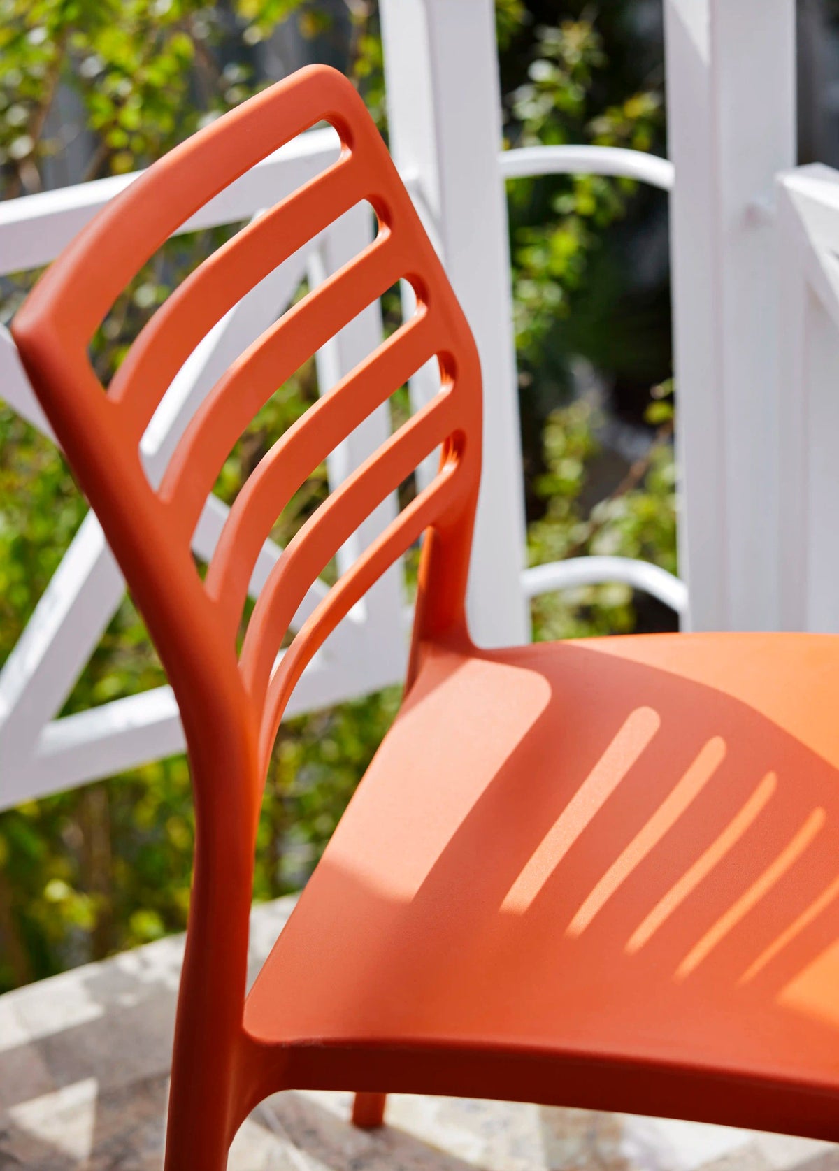 SILLA LOUISE NARANJA